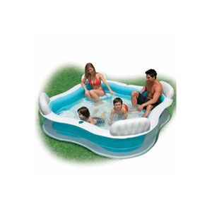 Intex Piscine gonflable pour famille Swim Center 56475NP - Publicité