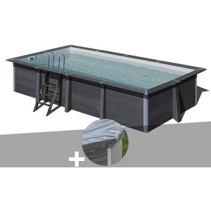 Gre Kit piscine composite Gré Avant-Garde rectangulaire 6,06 x 3,26 x 1,24 m + Bâche de protection - Publicité