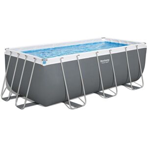 Piscine tubulaire Power Steel rectangulaire 4,12 x 2,01 x 1,22 m - Bestway - Publicité