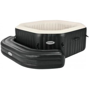 Intex banc pour jacuzzi pure spa gonflable octagon noir - Publicité