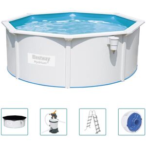 Bestway Piscine encadrée hors sol ronde Hydrium 360x120 cm - Publicité