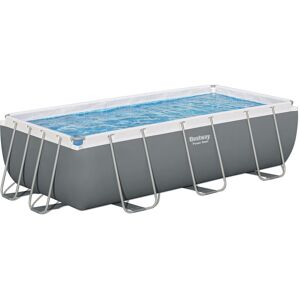 Piscine tubulaire Power Steel rectangulaire 4,04 x 2,01 x 1,00 m - Bestway - Publicité