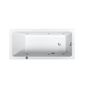 Duravit No.1 Baignoire balnéo rectangulaire, 760487000JP1000,