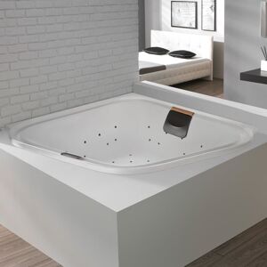 Hoesch ERGO Baignoire balnéo d’angle, 6438S.010305,