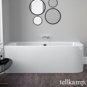 Tellkamp Thela Baignoire balnéo d’angle avec habillage, W100-048-0B-A/CR,