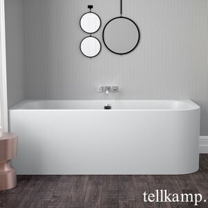 Tellkamp Thela Baignoire balnéo d’angle avec habillage, W100-048-00-A/CRWM,