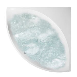 Villeroy & Boch Squaro Baignoire balnéo d’angle, UAP145SQS3A2V01,