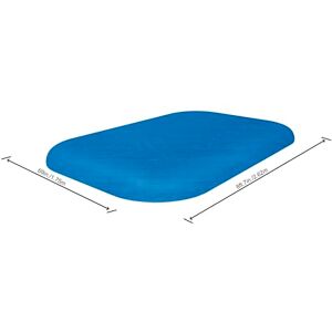 Bestway 58319 Bâche 4 saisons pour piscine hors sol rectangulaire 280 x 184 cm,Bleu - Publicité