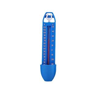 PLGEBR Thermomètre flotteur de piscine, thermomètre de poche avec grand écran EZ, thermomètre de piscine pour piscine intérieure/extérieure - Publicité