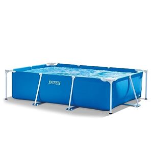 Intex Piscine Metal Frame Junior rectangulaire Tubulaire (l) 2,60 x (l) 1,60 x (h) 0,65m - Publicité