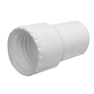 Linxor Embout en PVC pour tuyau flottant de piscine Diam 32 mm Blanc - Publicité