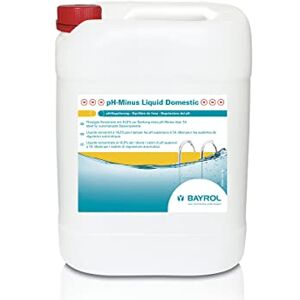 Bayrol pH-Minus Liquid Domestic 20 L 14,9% Réducteur de pH Baisse Un pH Piscine trop élevé Idéal pour systèmes de régulation Automatique - Publicité