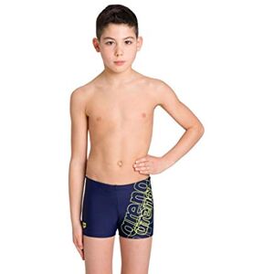 arena Short de Bain Garçons Spotlight Junior, Maillot de Plage et de Piscine, Boxer en Tissu MaxFit, Résistant au Chlore et au Sel, Protection UV50 - Publicité