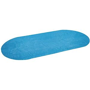 Bestway Flowclear Bâche Ovale à Chaleur Solaire pour piscines Hors Sol et creusées Bleu 4,3 x 2,4 m 5,1 cm (Housse Uniquement) - Publicité