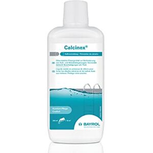 Bayrol Calcinex 1 L Anti calcaire Piscine Empêche Les dépôts de calcaire & de métaux sur Les parois & Le Fond du Bassin Convient à Tous Les Types de filtres - Publicité