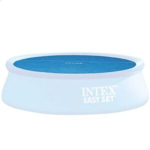 Intex Bâche Solaire pour Piscine Easy & Frame 305 cm Bâche Solaire Bleu, 28011 - Publicité