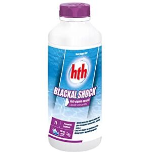 Hth Anti-Algues choc Blackal Shock 1 L - Publicité