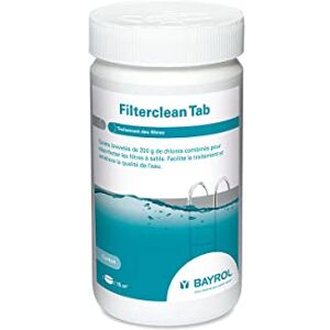 Bayrol Filterclean Tab 1 kg Désinfectant Puissant pour Filtre à Sable pisicne Améliore la Performance de Filtration Formule brevetée - Publicité