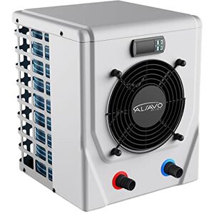 INVERPAC Alsavo Pompe à Chaleur pour Piscine Hors Sol jusqu'à 30m3, Capacité de Chauffage 3Kw,Consommation de 1 KW,220 V Tension de Fonctionnement Arrivée d'eau Ø 32/38 mm, Blanc - Publicité