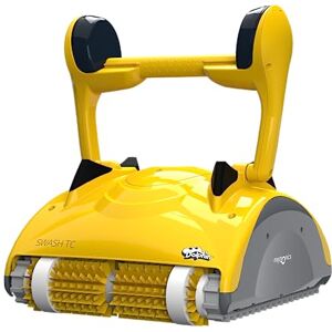 DOLPHIN Swash TC Robot Piscine Fond Parois et Ligne d'eau, Compatible Tout Type de Revêtement de Piscine, Piscine Jusqu'à 12m de Longueur, Cycles 1h ou 3h - Publicité