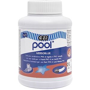 GEB Colle PVC spécial piscine 250 ml soblue - Publicité