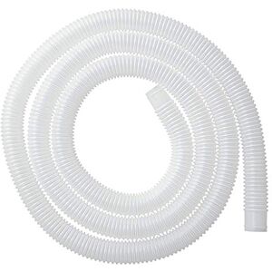 Muium(TM) Tuyau de piscine 32 mm I Tuyau de piscine I Blanc Tuyau de pompe I Tuyau d'aspiration I Tuyau de pompe I Tuyau d'eau flexible I Pour pompe à filtre Intex ou filtre de piscine Tuyau de rechange – 3 m - Publicité