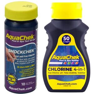 AquaChek Testeur Chlorine 4 en 1 Shock - Publicité