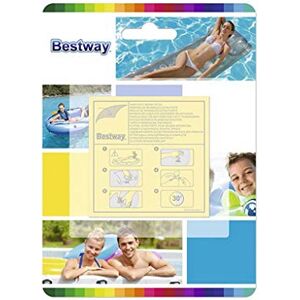 Bestway 62068 10 Super patchs de réparation de 42,3 cm2 Blanc - Publicité