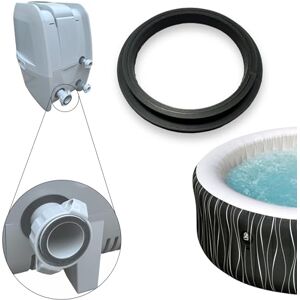 Joint de rechange en caoutchouc noir Compatible avec les jacuzzis Bestway Lay-Z-Spa Joint anti-fuite essentiel pour l'entretien du jacuzzi - Publicité