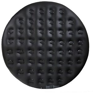 AREBOS Couverture Thermique pour Bains à remous   Ø162cm ou 135cm   Noir   Accessoires de Bains à remous pour piscines   Couverture Gonflable - Publicité