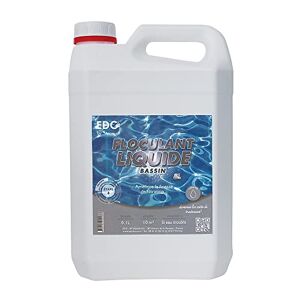 Aqualux Floculant Clarifiant Piscine Idéal pour Eau Cristalline Liquide Bidon 5 litres EDG - Publicité