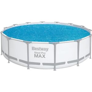 Bestway Bâche solaire diamètre 417 cm piscine hors sol ronde diamètre 427 à 457 cm - Publicité