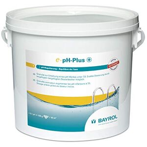 Bayrol e-pH-Plus 5 kg Granulés purs pour Augmenter Rapidement Un ph Piscine trop Bas Doseur Inclus - Publicité