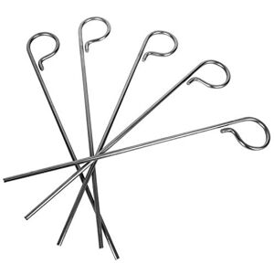 Linxor Lot de 5 pitons Fixes Gazon en INOX 29 cm - Publicité