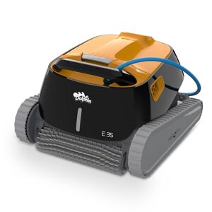 DOLPHIN E35 Robot Nettoyeur de Piscine électrique Nettoyage des parois, Piscine enterrée Jusqu’à 12 m - Publicité