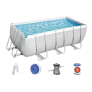 Bestway piscine hors sol rectangulaire Power Steel™ 412 x 201 x 122 cm - Publicité