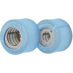 Denkmsd Cartouches Filtrantes pour Mspa, Filtres de Rechange pour Whirlpool Piscine Gonflable, Filtres pour Baignoire (2 Filtre avec Filets de Protection) - Publicité