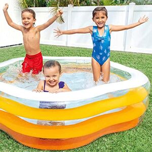 Intex Wetset Summer Colours Swim Centre 73 x 71 Inch Pool - Publicité