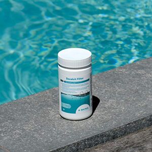 Bayrol Decalcit Filtre 1 kg Granulés pour détartrer rapidement tous types de filtres de piscine Optimise la performance du filtre à sable/cartouche et rend l'eau plus cristalline - Publicité