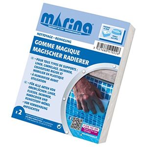 Marina Blue Tech J550222M1 Set de 2 Gommes Magiques, Bleu, 1 x 2 x 3 cm - Publicité