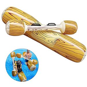 Shengruili Ensemble Flottant Gonflable Jouets,1 Set de Bouée Gonflable Jeu de Combat,Bataille BûChe Bouee Piscine Radeaux,Jeux Piscine Gonflable pour Adulte Enfant,Jouet Flottant Gonflable - Publicité