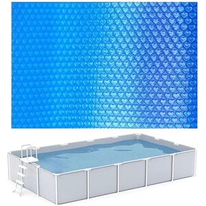 Yulokdwi Bache A Bulle Piscine Ronde/Rectangulaire,Couverture De Piscine Solaire,Bâche Solaire À Bulles pour Piscine,Couverture De Rétention De Chaleur pour Couverture Solaire Bubbles - Publicité