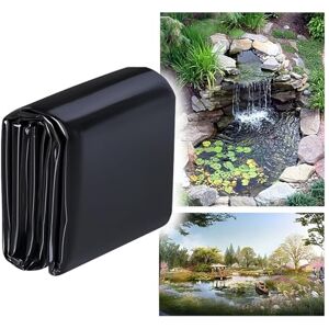 CHAOJIMALI Bâche Liner pour Bassin en HDPE 4x1.5m 6x4m Bâche pour Étang Flexible Doublure De Bassin 0.2mm Membrane de Jardin pour Piscine 1x2.5m 9x8m Résistant aux UV et aux intempéries film d'étang ( Taille : 8 - Publicité