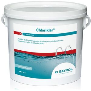 Chlore choc Chloriklar bayrol (5kg) - Publicité