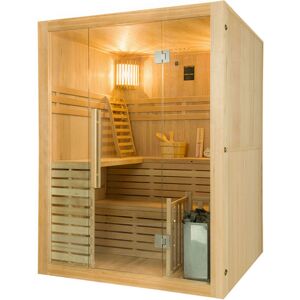 France SAUNA Sauna vapeur Sense 4 places avec poêle 6 kW