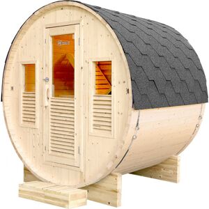 France SAUNA Sauna vapeur extérieur Gaïa Bella 3 places