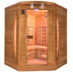 France SAUNA Sauna infrarouge Spectra 3 places angulaire