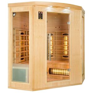 France SAUNA Sauna Infrarouge Apollon Quartz 3-4 places - Publicité