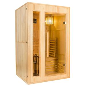 France SAUNA Sauna vapeur Zen 2 places avec poêle 4,5 kW - Publicité