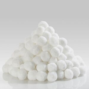 AREBOS Balles filtrantes pour piscines intérieures et extérieures 700g 100 % polyéthylène Recyclable Blanc Remplacent Sable Filtrant - Publicité